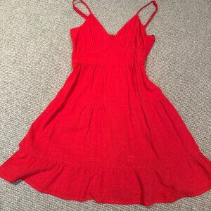 ❤️Red Sleeveless Dress❤️